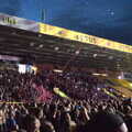 A big ball of streamers lands in the stands, The Killers at Carrow Road, Norwich, Norfolk - 9th June 2022