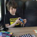 2022 Fred tries to figure out a Rubik's cube