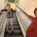 2022 The boys on the escalator in Jarrold's
