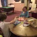 Harry and Isobel, Pizza at the Village Hall, Brome, Suffolk - 24th June 2022