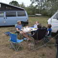 Camping at the Lake, Weybread, Harleston - 25th June 2022, It's time for tea