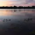 Sunset over the lake, Camping at the Lake, Weybread, Harleston - 25th June 2022