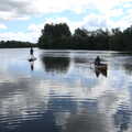 Camping at the Lake, Weybread, Harleston - 25th June 2022, The boys out on the lake