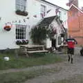 Gaz hauls a couple of beers over, A Fire, a Fête, and a Scout Camp, Hallowtree, Suffolk - 30th June 2022