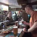 Paul at the bar of the Beaconsfield in Occold, A Fire, a Fête, and a Scout Camp, Hallowtree, Suffolk - 30th June 2022