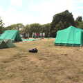 A Fire, a Fête, and a Scout Camp, Hallowtree, Suffolk - 30th June 2022, At Hallowtree, the tents are taken down