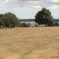 A Fire, a Fête, and a Scout Camp, Hallowtree, Suffolk - 30th June 2022, There's a nice view over the parched grass