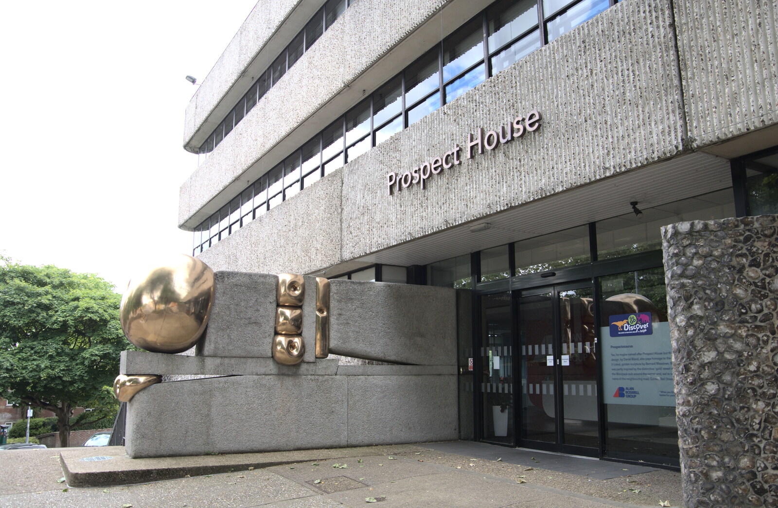 Prospect House, the former EDP offices from The Lord Mayor's Procession, Norwich, Norfolk - 2nd July 2022
