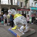 The Lord Mayor's Procession, Norwich, Norfolk - 2nd July 2022, Another dinosaur on Gentlman's Walk