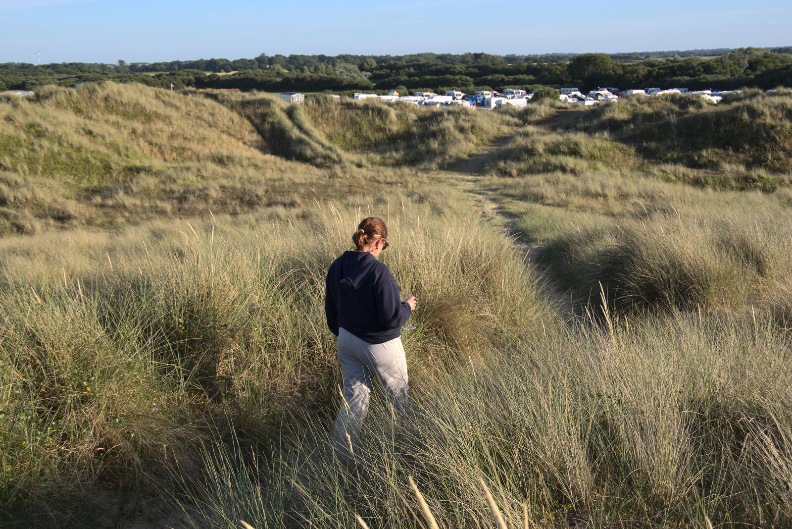 We wander around in the dunes from Camping in the Dunes, Waxham Sands, Norfolk - 9th July 2022
