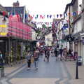 A Ride to Walsham Le Willows, Suffolk - 15th July 2022, Mere Street is fairly busy on Saturday morning