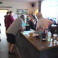 The Denton Beer Festival and a Party, Brockdish, Norfolk - 16th July 2022, The beer-fetival bar
