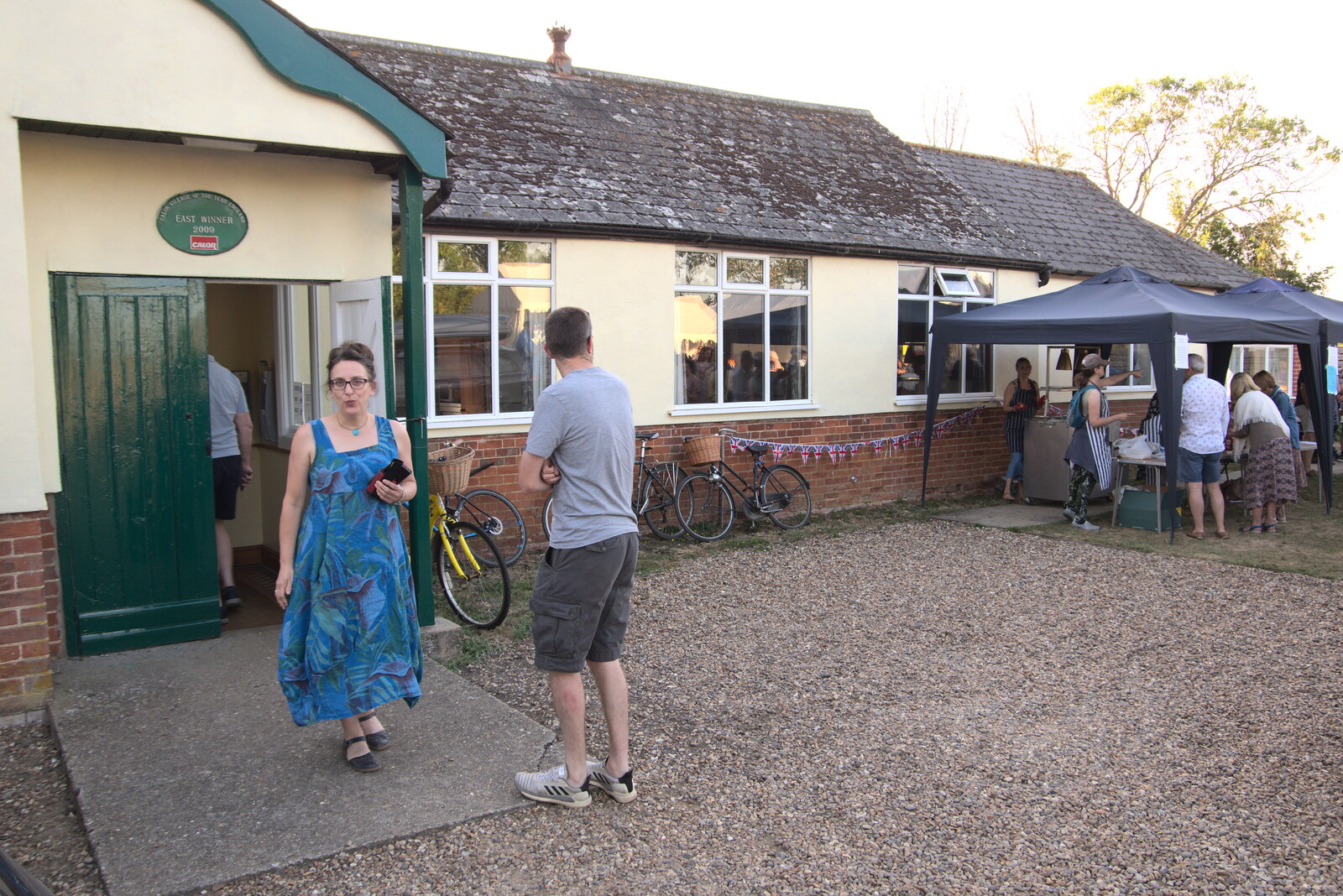 The Denton Beer Festival and a Party, Brockdish, Norfolk - 16th July 2022: Suey outside Denton village hall