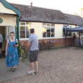 The Denton Beer Festival and a Party, Brockdish, Norfolk - 16th July 2022, Suey outside Denton village hall
