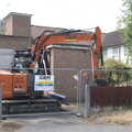 A July Miscellany, Diss, Eye and Norwich - 23rd July 2022, The diggers are in place to demolish Paddock House