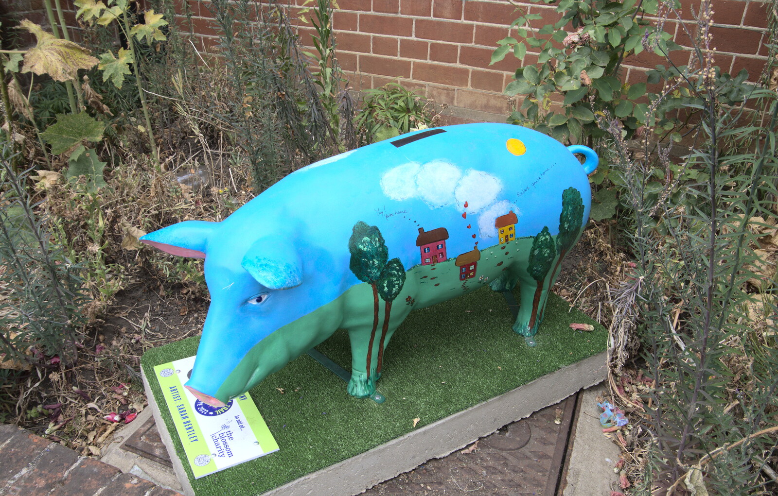 A July Miscellany, Diss, Eye and Norwich - 23rd July 2022: Sarah Bentley's pig