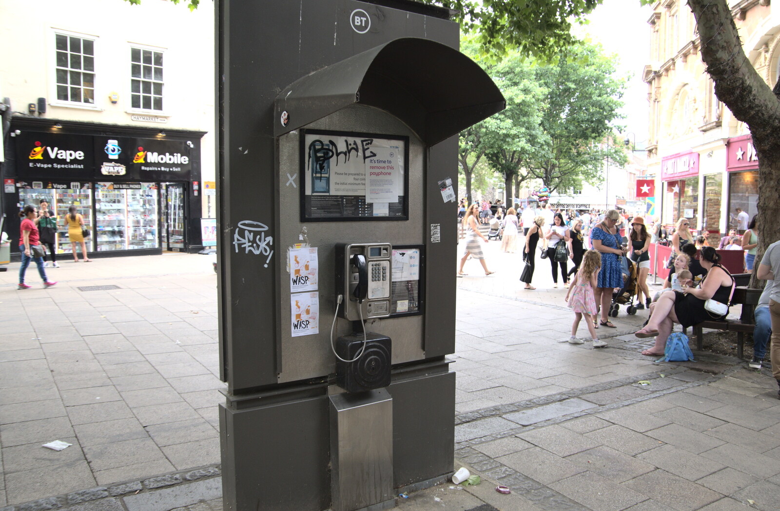 A July Miscellany, Diss, Eye and Norwich - 23rd July 2022: The last payphone in Norwich is scheduled for removal