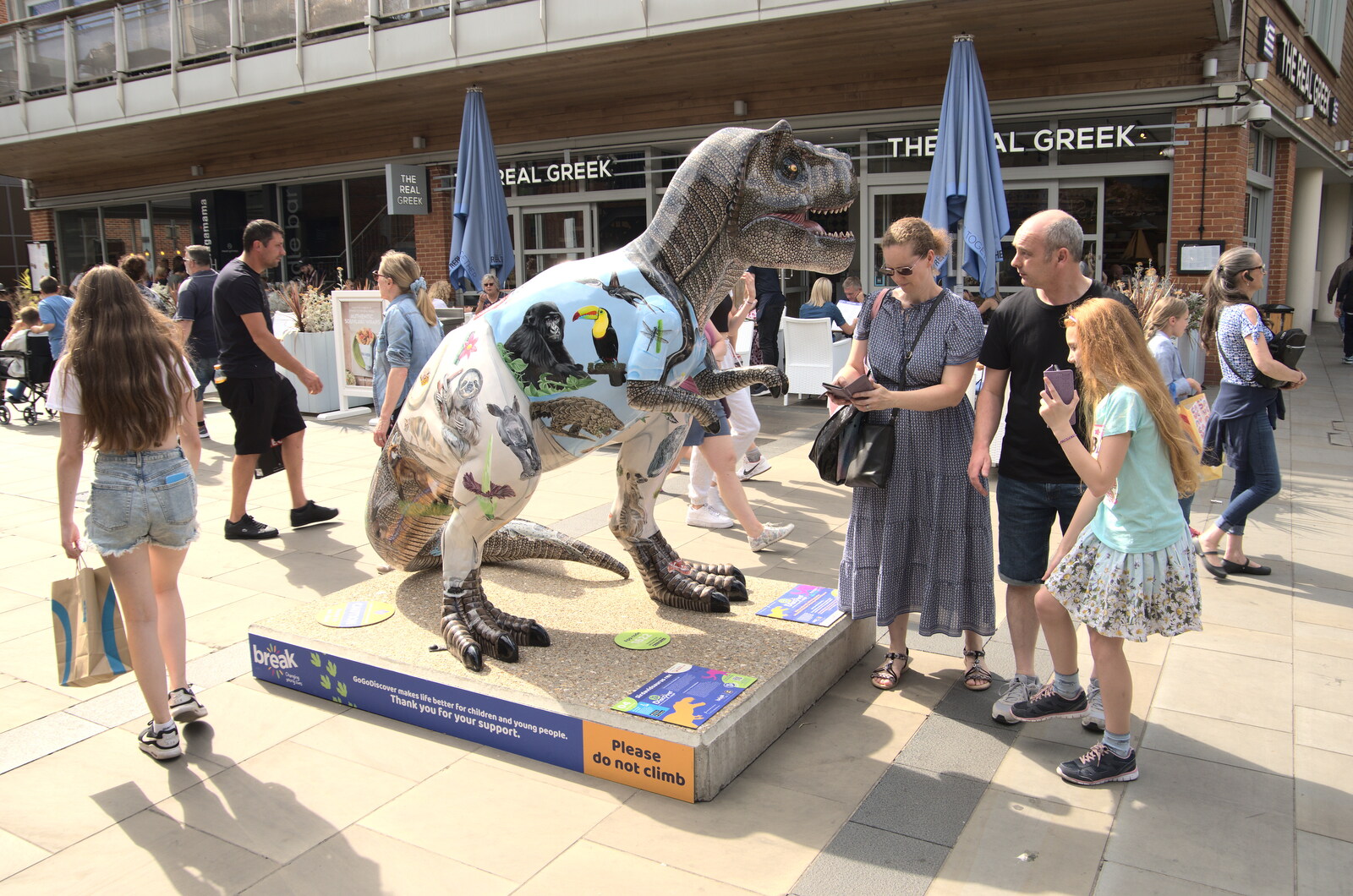 A July Miscellany, Diss, Eye and Norwich - 23rd July 2022: On the dinosaur trail in Norwich