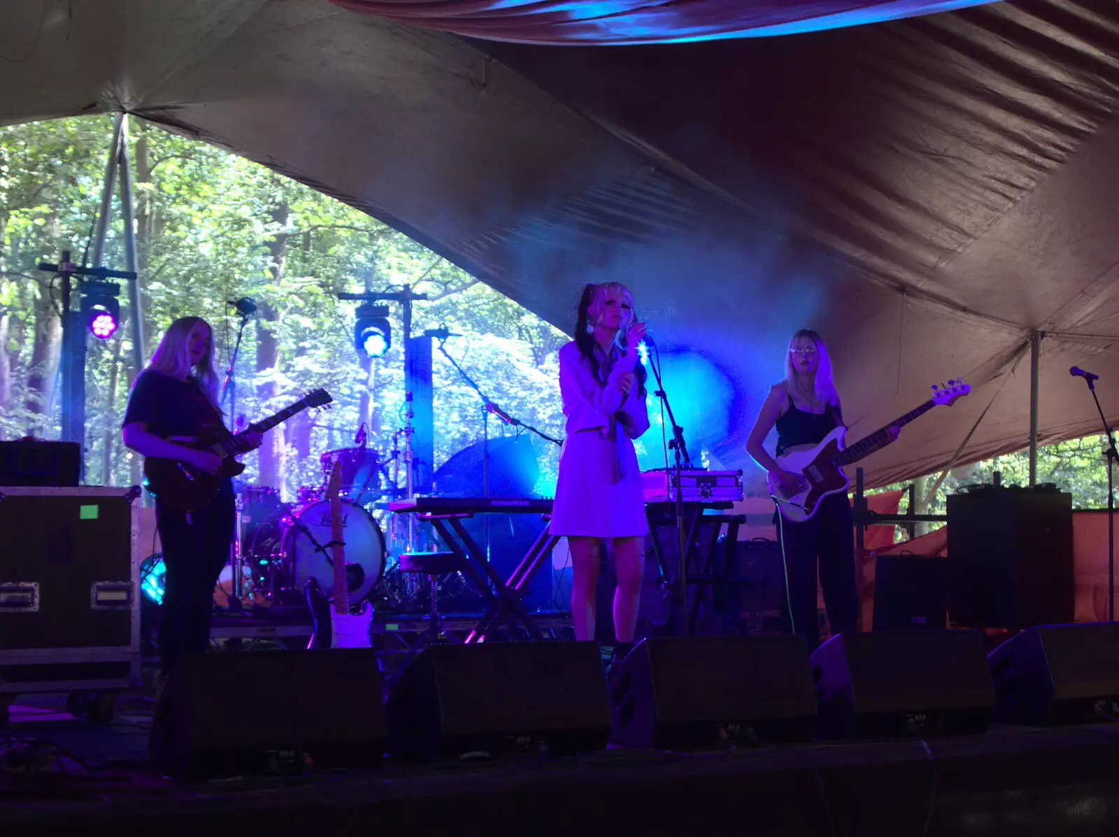 Music in the Sunrise Arena, from A Day at Latitude, Henham Park, Suffolk - 24th July 2022