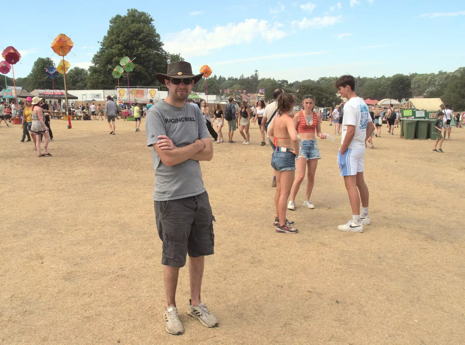 The Boy Phil hangs around, from A Day at Latitude, Henham Park, Suffolk - 24th July 2022