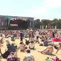 Crowds in the sun, A Day at Latitude, Henham Park, Suffolk - 24th July 2022