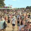 A Day at Latitude, Henham Park, Suffolk - 24th July 2022, There's an endless stream of people