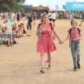 Isobel and Harry roam around, A Day at Latitude, Henham Park, Suffolk - 24th July 2022