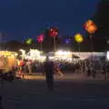 Lights made of umbrellas, A Day at Latitude, Henham Park, Suffolk - 24th July 2022