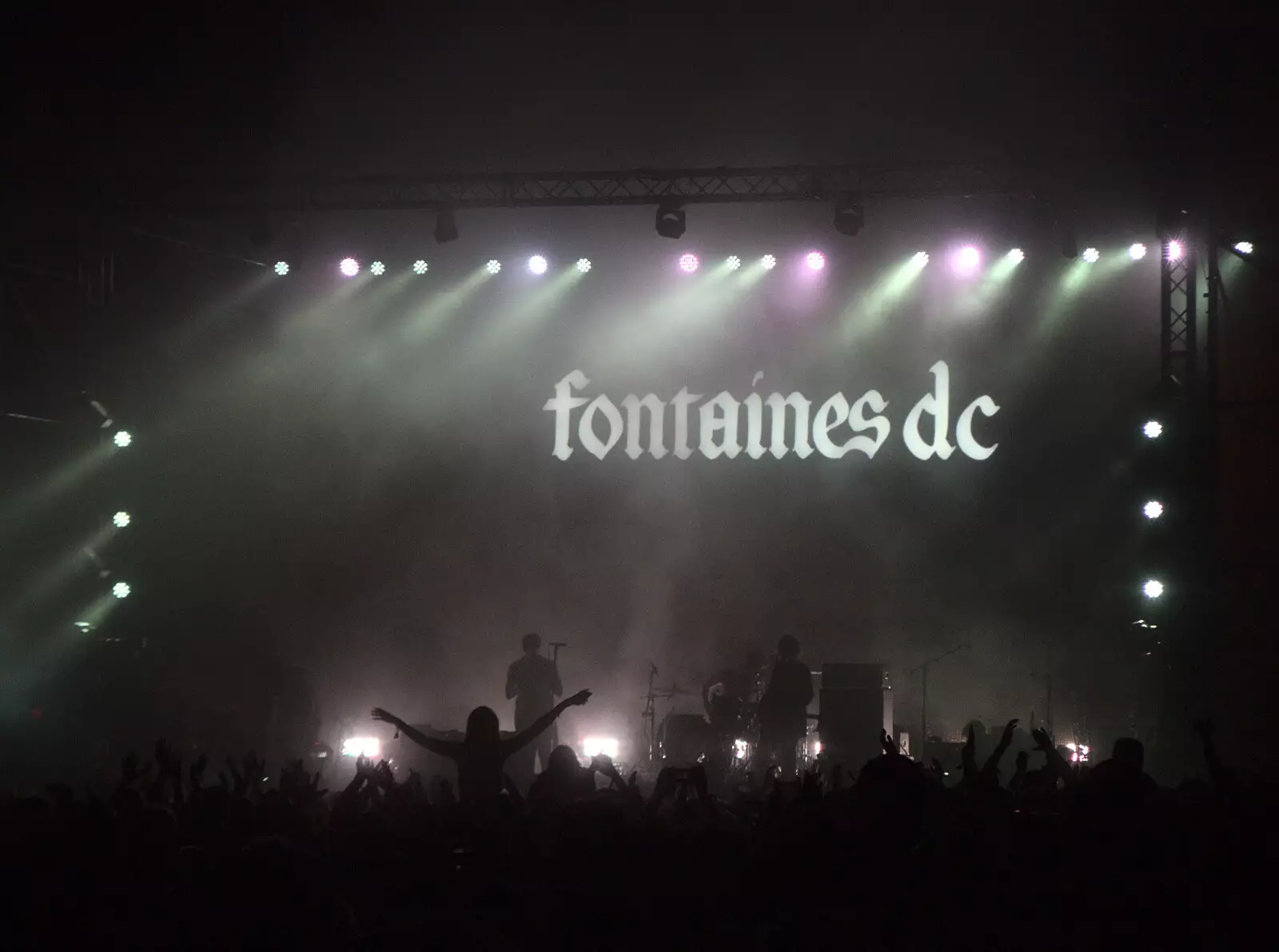 The awesome Fontaines DC, from A Day at Latitude, Henham Park, Suffolk - 24th July 2022