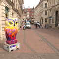 The Eye Piggy Tail Trail and Ipswich Dereliction, Suffolk - 29th July 2022, Another owl, on Princes Street