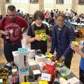 Fred tries a 3x3 cube out, The World Cube Association Rubik's Competition, St. Andrew's Hall, Norwich - 31st July 2022