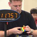 11.75 seconds is quite slow as it happens, The World Cube Association Rubik's Competition, St. Andrew's Hall, Norwich - 31st July 2022