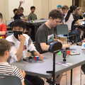 The World Cube Association Rubik's Competition, St. Andrew's Hall, Norwich - 31st July 2022, 3x3 winner Ryan Wu looks around