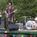 Ben Beach, Jason Wick and the band's new drummer, Little Red Kings at Fly High Festival, Seething Airfield, Norfolk - 5th August 2022