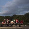 Little Red Kings at Fly High Festival, Seething Airfield, Norfolk - 5th August 2022, Playing in a field to no-one