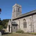 St. Martin's church at Overstrand, Camping at Forest Park, Cromer, Norfolk - 12th August 2022