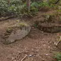 Curious brick remains in the Forest Park woods, Camping at Forest Park, Cromer, Norfolk - 12th August 2022