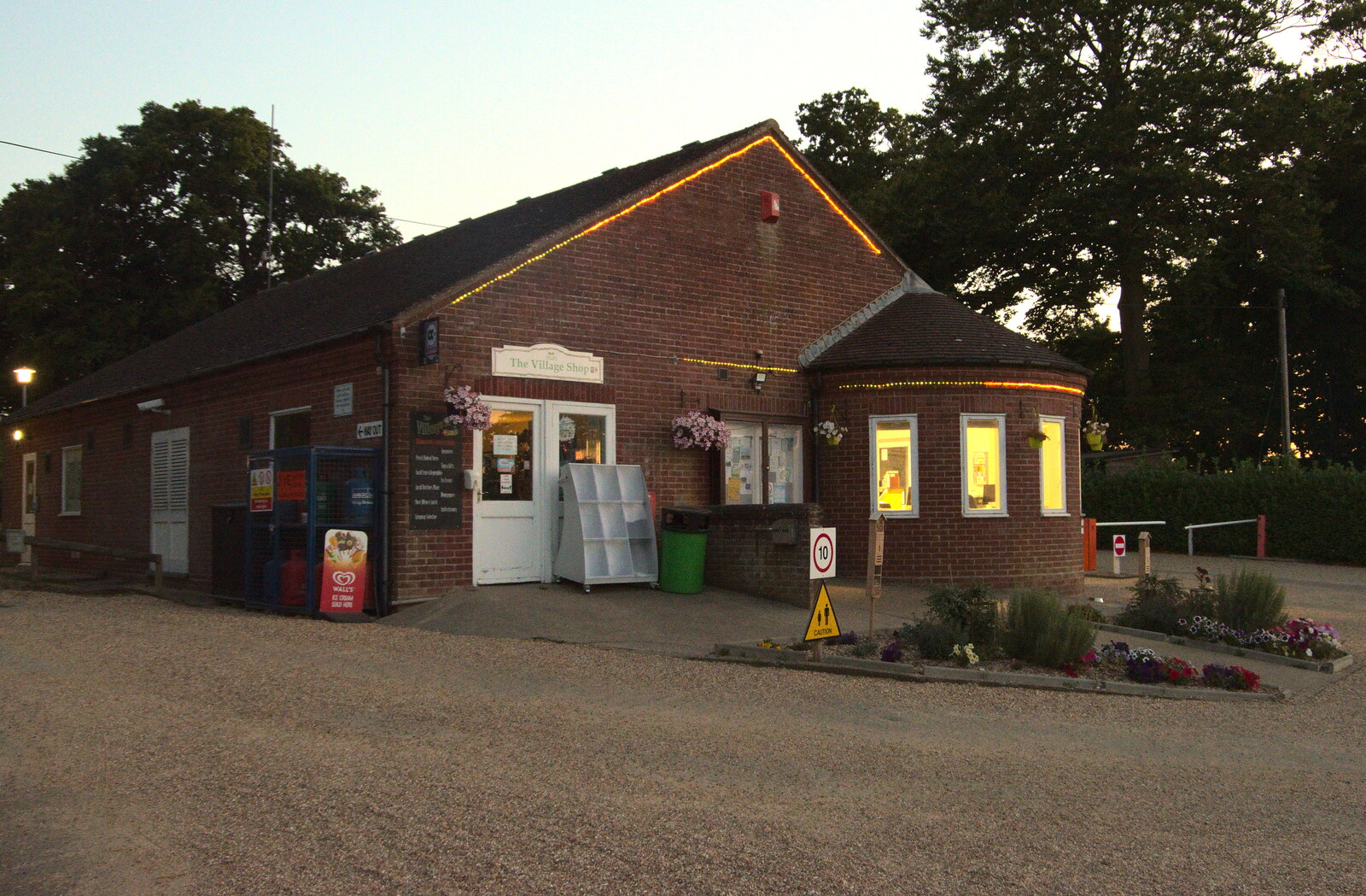The campsite shop from Camping at Forest Park, Cromer, Norfolk - 12th August 2022
