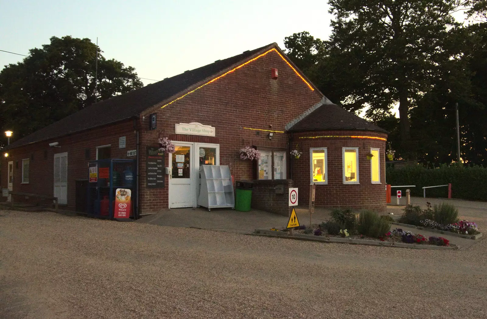 The campsite shop, from Camping at Forest Park, Cromer, Norfolk - 12th August 2022