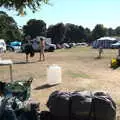 We pack up the awning, Camping at Forest Park, Cromer, Norfolk - 12th August 2022