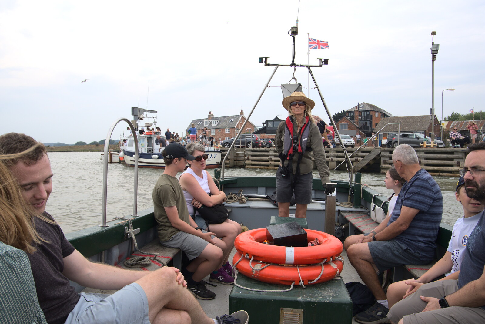 We head off to Orford Ness from A Trip to Orford Ness, Orford, Suffolk - 16th August 2022