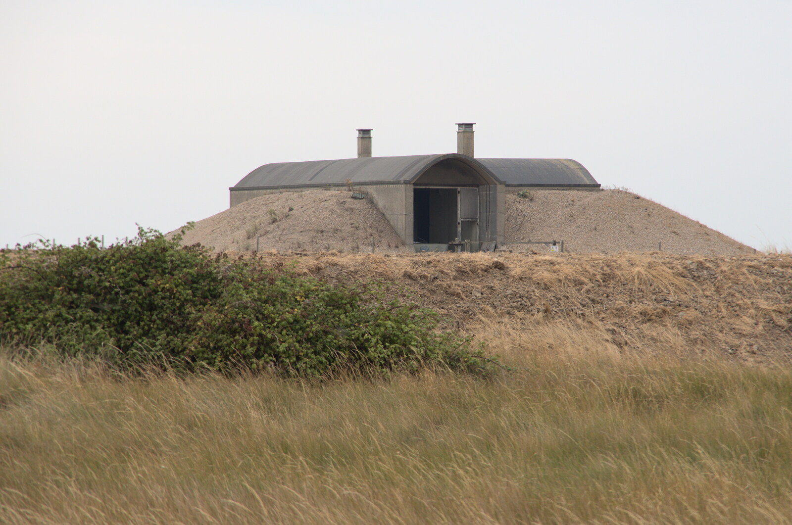 An experimental bunker from A Trip to Orford Ness, Orford, Suffolk - 16th August 2022