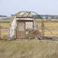 A Trip to Orford Ness, Orford, Suffolk - 16th August 2022, All that remains of an old Nissen hut