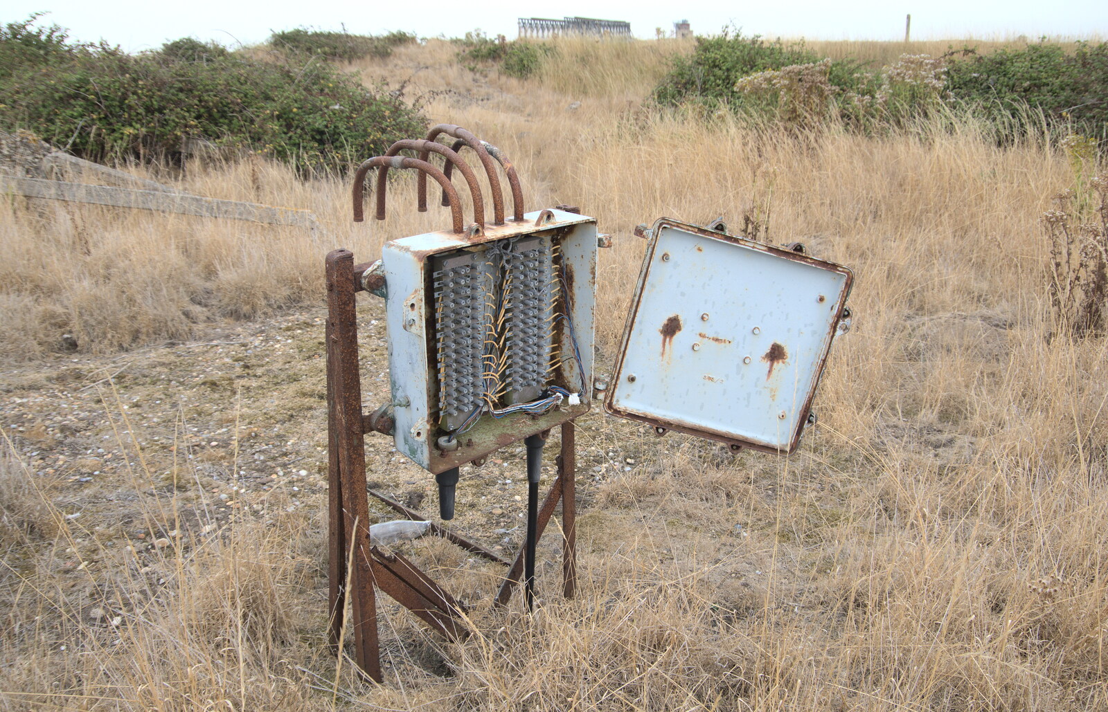 More abandoned electrical gear from A Trip to Orford Ness, Orford, Suffolk - 16th August 2022