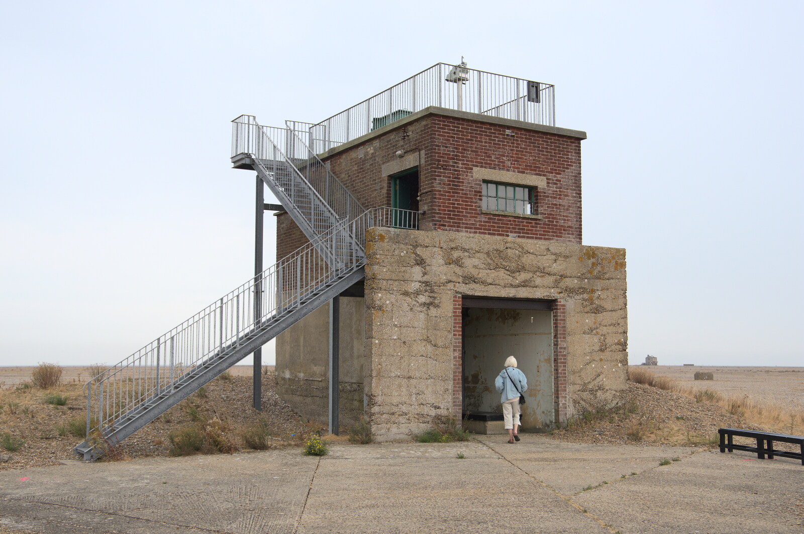 We visit the Bomb Ballistics building from A Trip to Orford Ness, Orford, Suffolk - 16th August 2022
