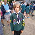 It's Harry's last day as a Cub at the awards ceremony, Art at The Bank, Eye, Suffolk - 17th August 2022