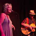 Jo Bowley on vocals, A Norwich Trip, and Rob Folkard and Jo at The Bank, Eye, Suffolk - 20th August 2022