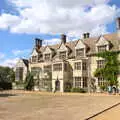 Anglesey Abbey, with a parched brown lawn, Anglesey Abbey and a #StandWithUkraine Demo, Cambridge - 24th August 2022