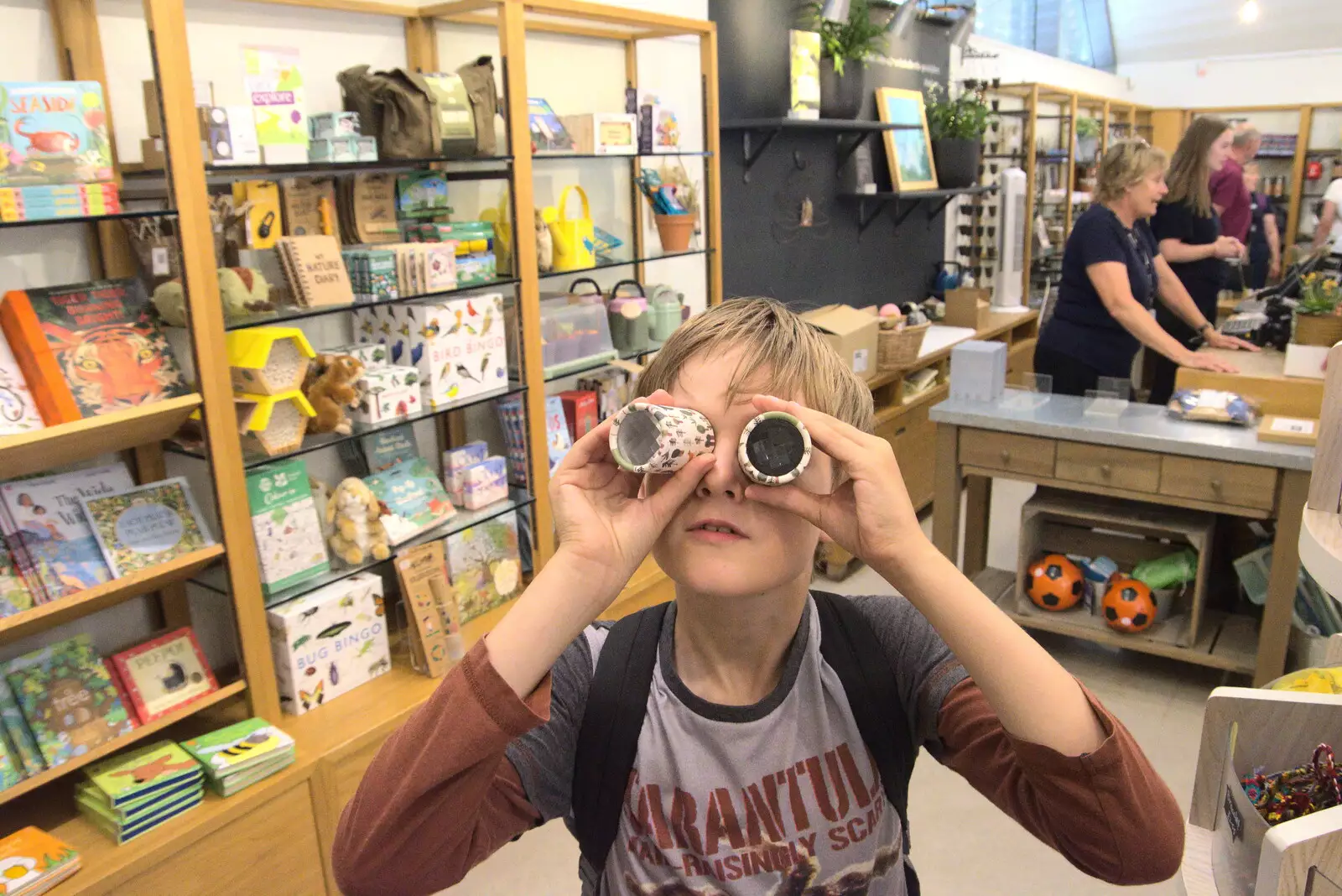 Harry's found some kaleidoscopes, from Anglesey Abbey and a #StandWithUkraine Demo, Cambridge - 24th August 2022