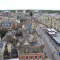 A view of King's Parade and King's College, Anglesey Abbey and a #StandWithUkraine Demo, Cambridge - 24th August 2022